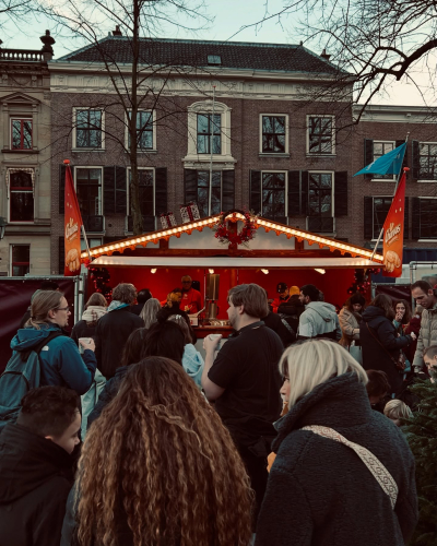 Oliebollenkraam huren van Saes foodexpress